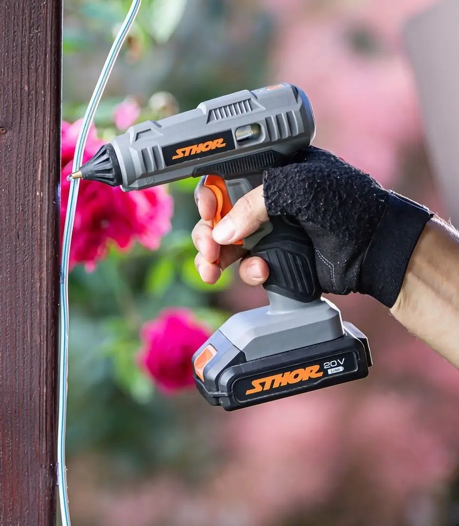 Pistol de lipit cu acumulator Sthor 78155