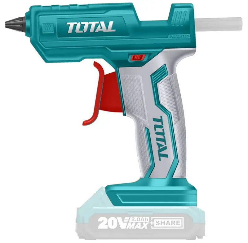 Pistol de lipit cu acumulator Total TGGLI2001