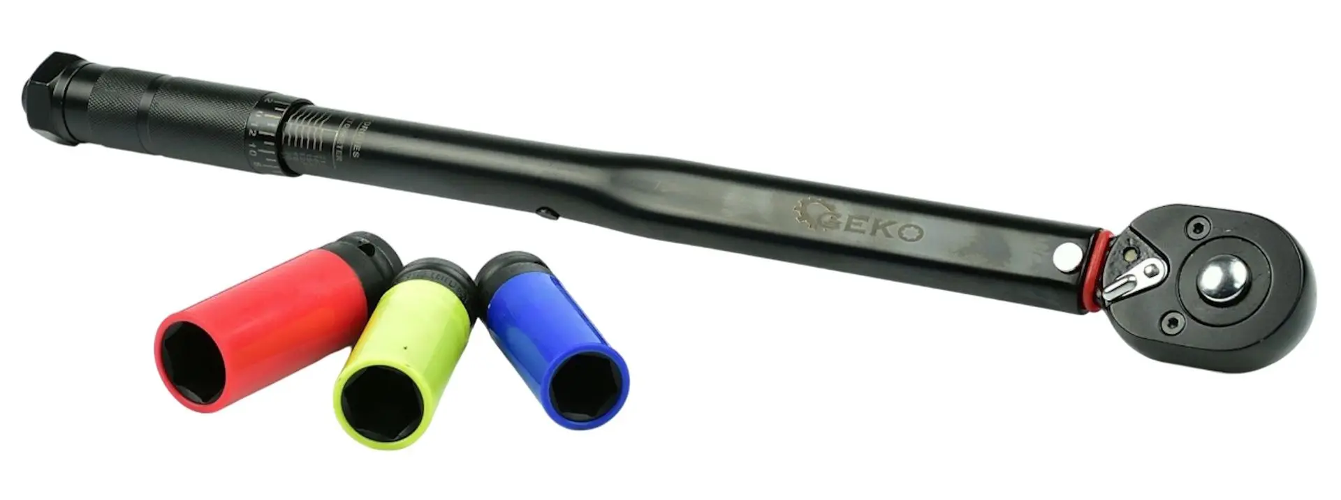 Трещотка с торцевыми головками Geko G10068