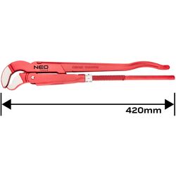 Cheie pentru ţevi Neo Tools 02-421 Thumb