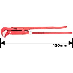 Cheie pentru țevi Neo Tools 02-424 Thumb