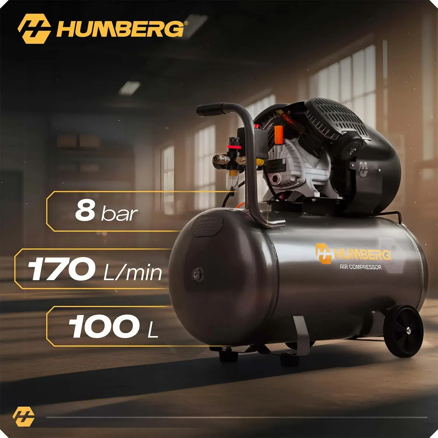 Компрессор Humberg HM-257 525700 (Grey) - 2