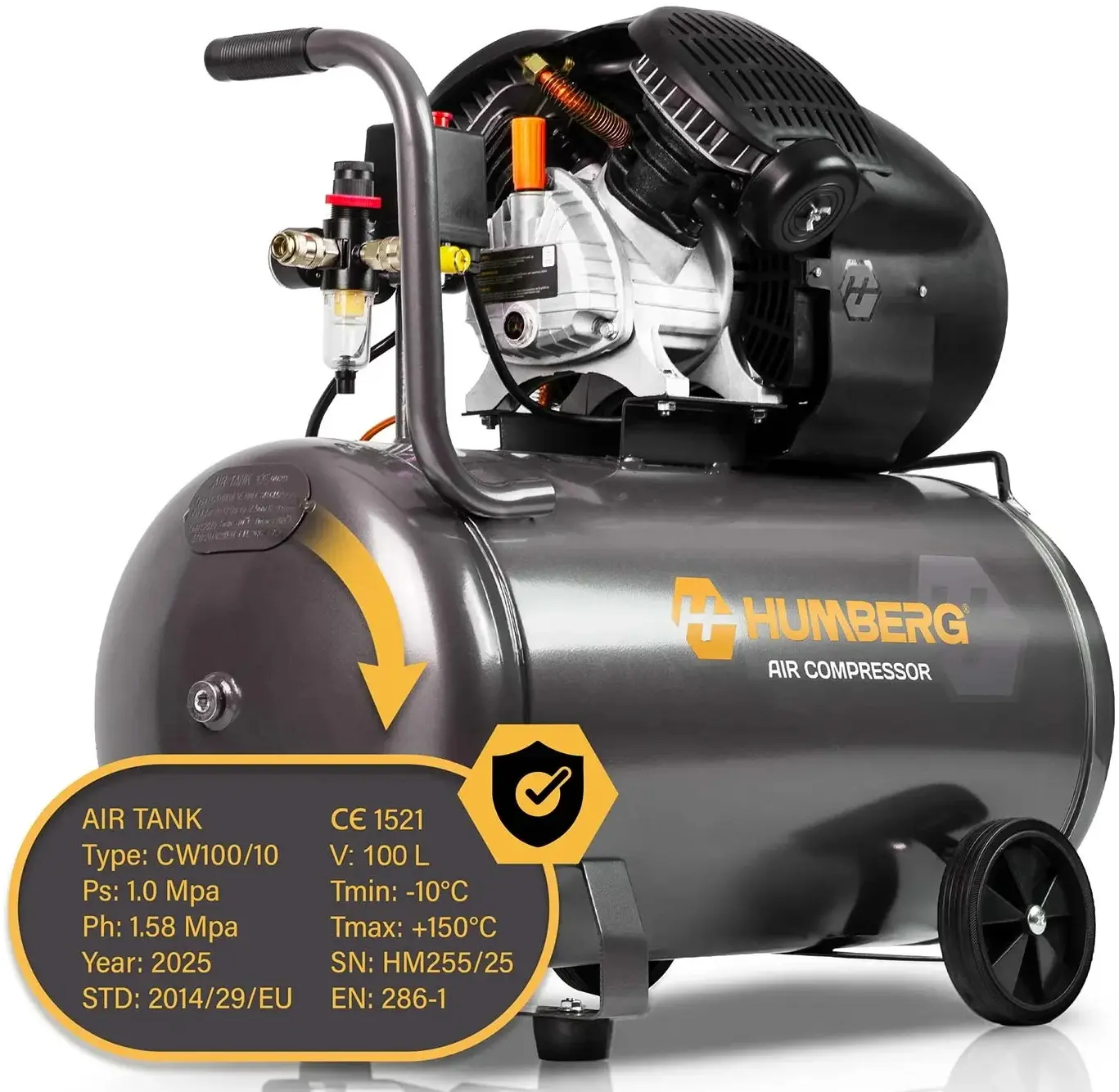 Компрессор Humberg HM-257 525700 (Grey) - 12