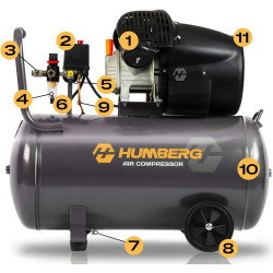 Компрессор Humberg HM-257 525700 (Grey) Thumb
