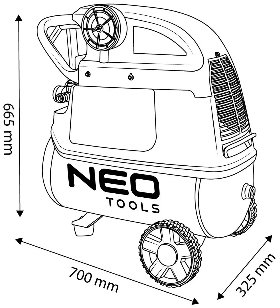 Compresor Neo Tools 12K024 - 7