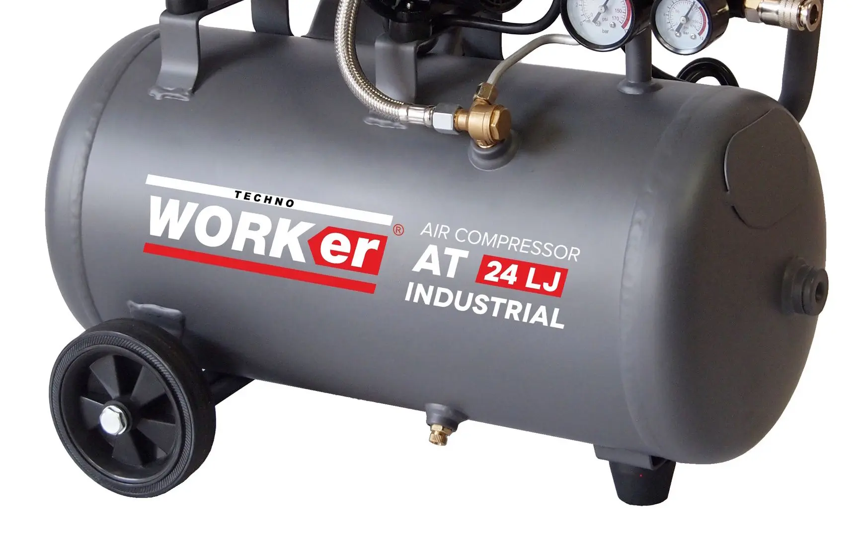 Compresor TechnoWorker AT 24 LJ Industrial