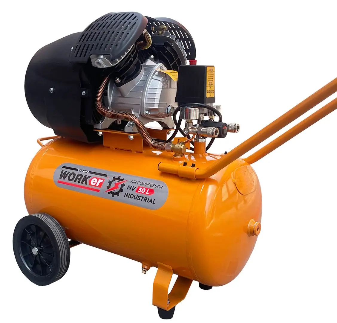 Compresor TechnoWorker MV 50L Industrial