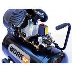 Compresor Technoworker VOR56555 50L (Blue) Thumb