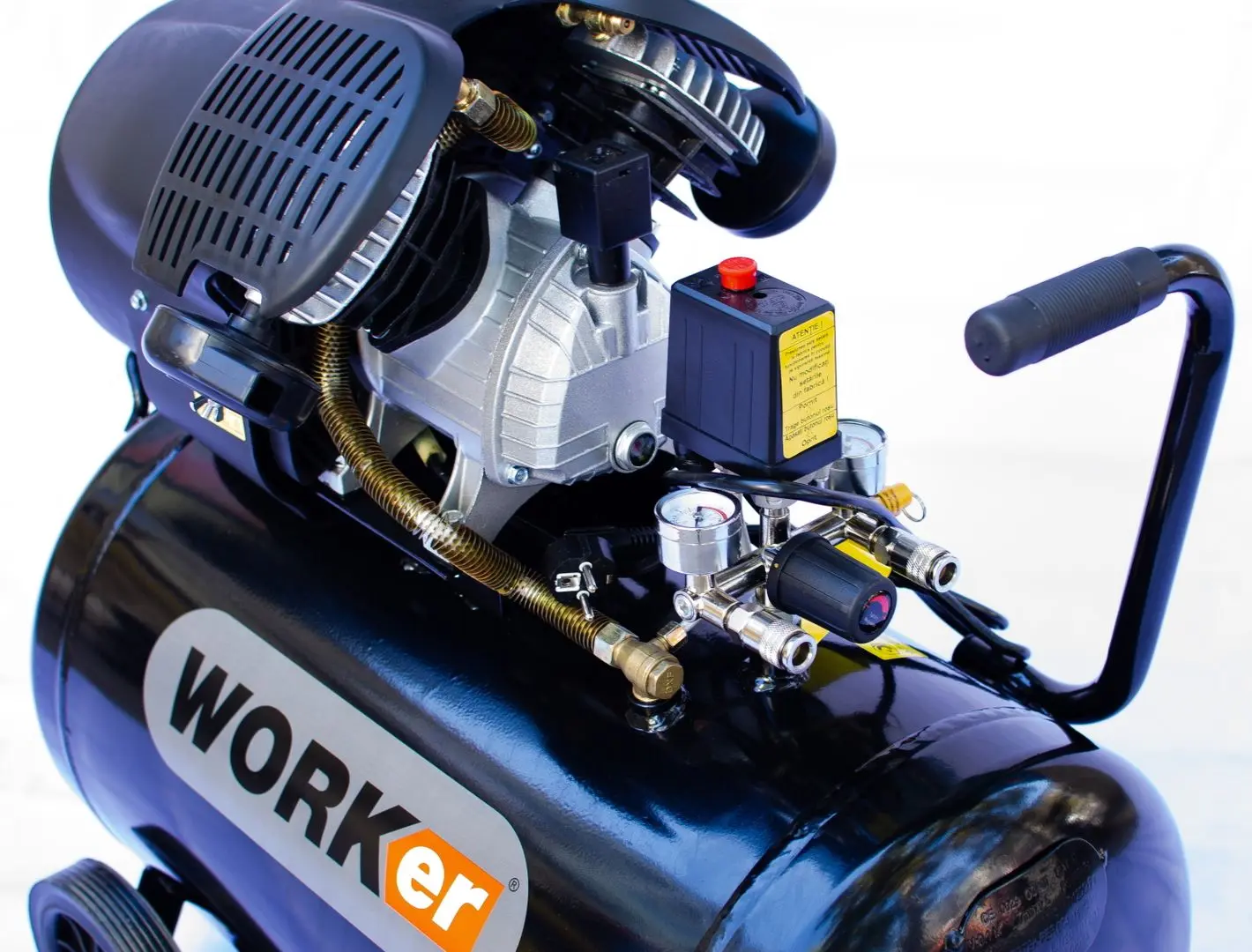 Compresor Technoworker VOR56555 50L (Blue)