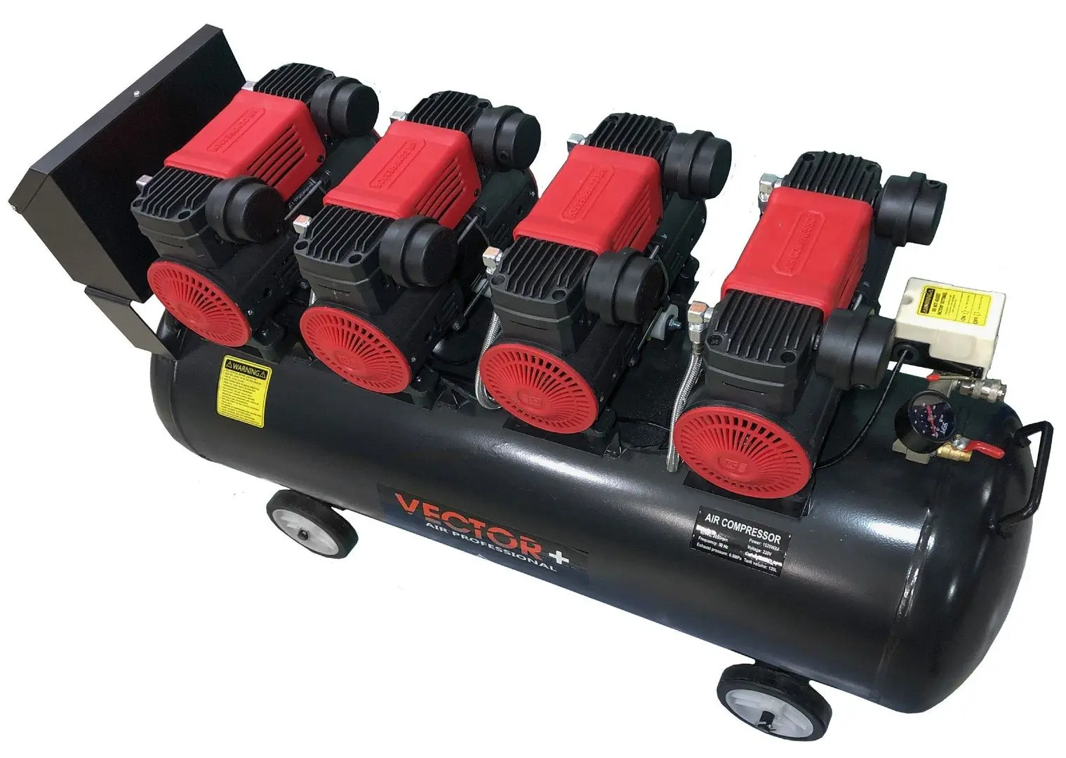 Compresor Vector+ 1520Wx4 120L