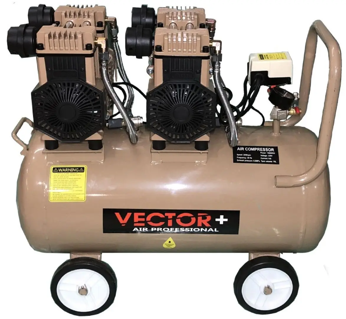 Compresor Vector+ 1600Wx2 70L