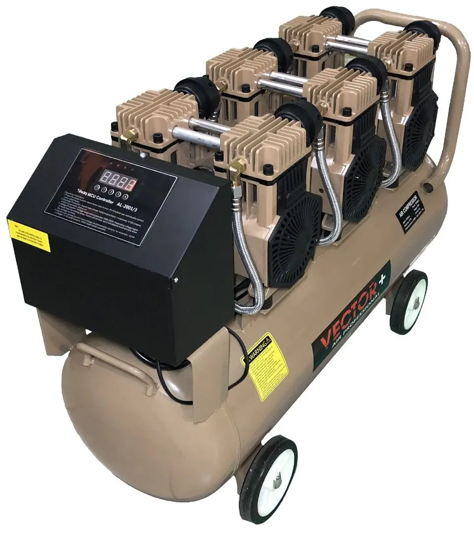 Compresor Vector+ 1600Wx3 110L