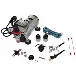 Компрессор + комплект для аэрографии VidaXL 140283 Thumb