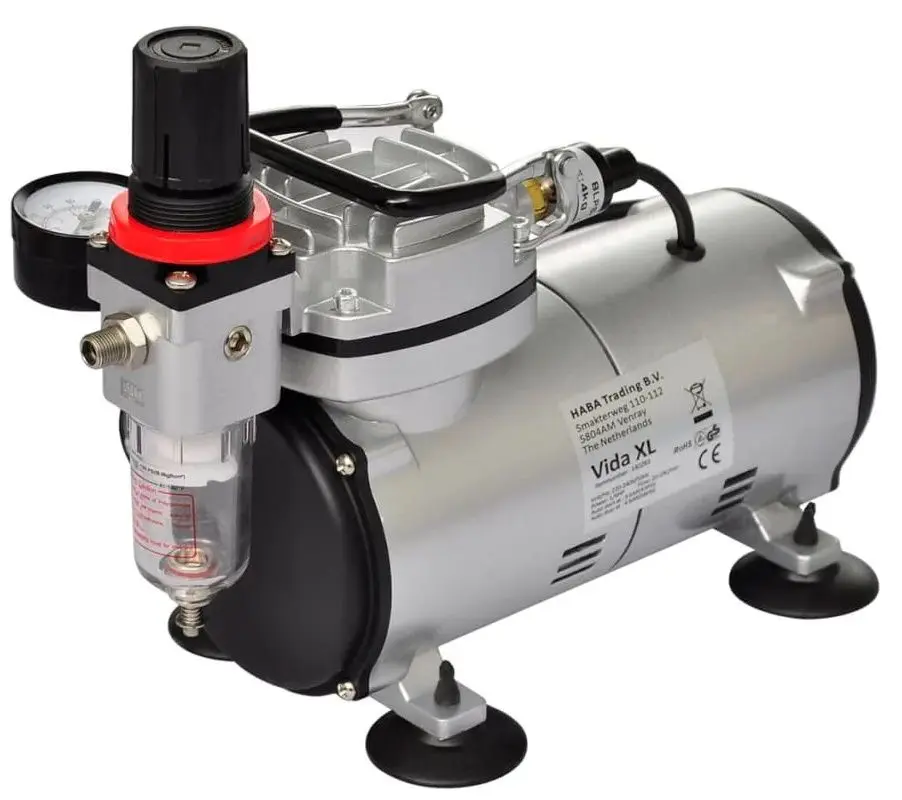 Компрессор + комплект для аэрографии VidaXL 140283