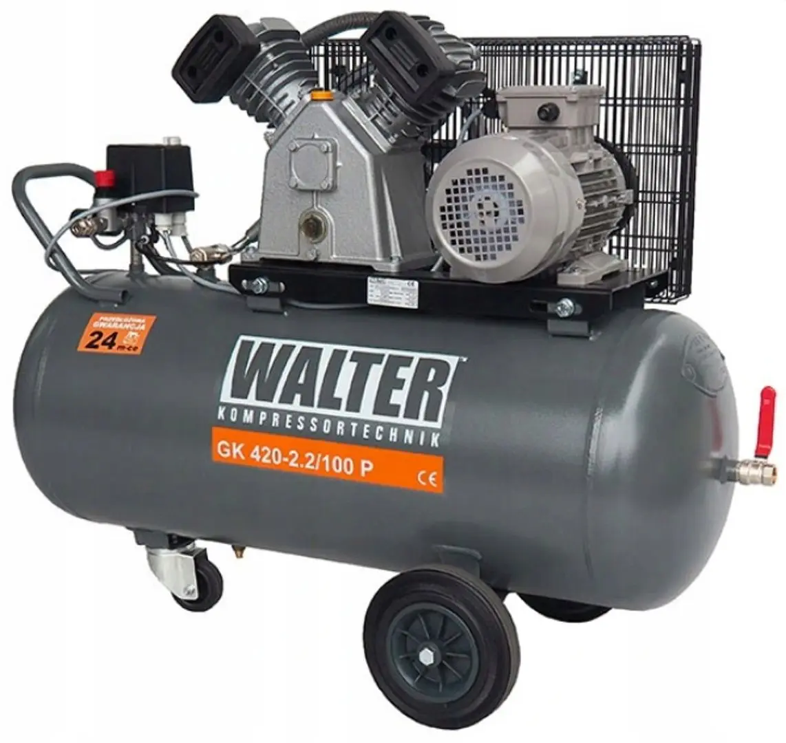 Компрессор Walter GK 420-2.2/100 P