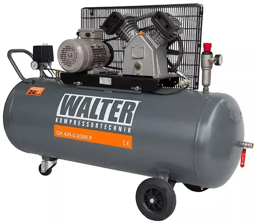 Компрессор Walter GK 420-2.2/200 P