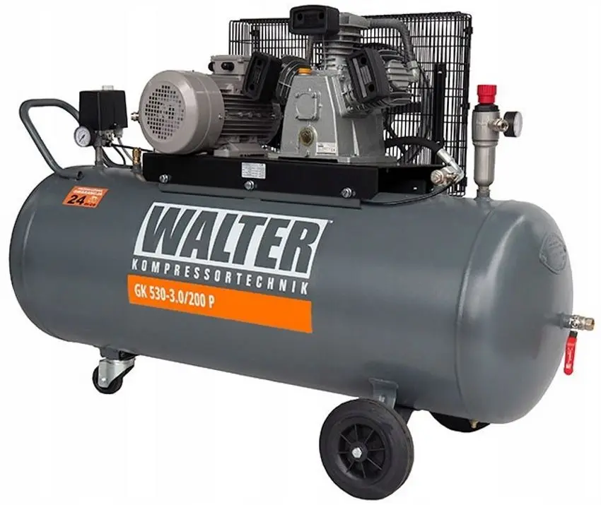 Компрессор Walter GK 530-3.0/200 P