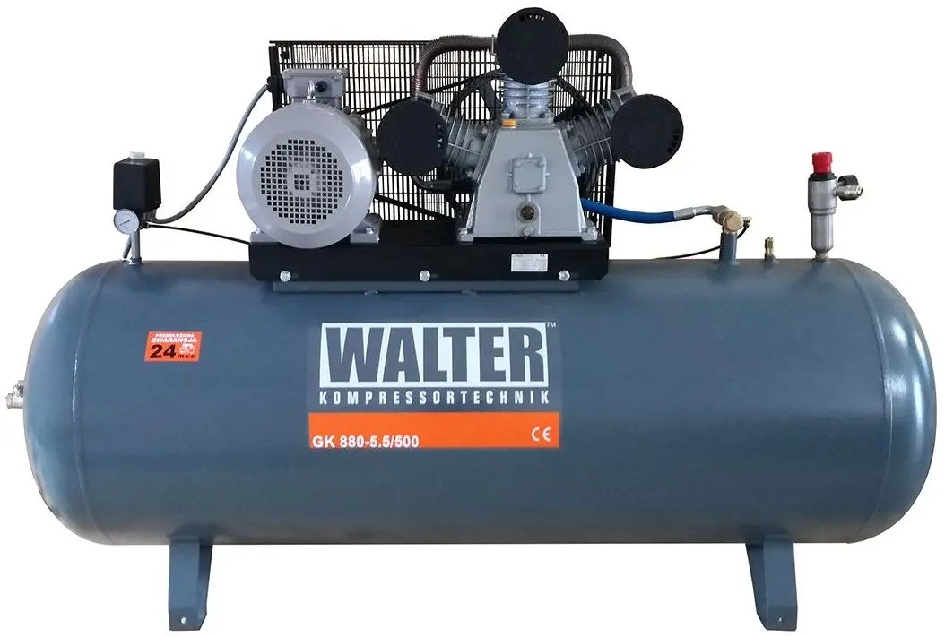 Компрессор Walter GK 880-5.5/500 P - 3