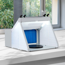 Extractor portabil cu aerograf Costway ET10088DE