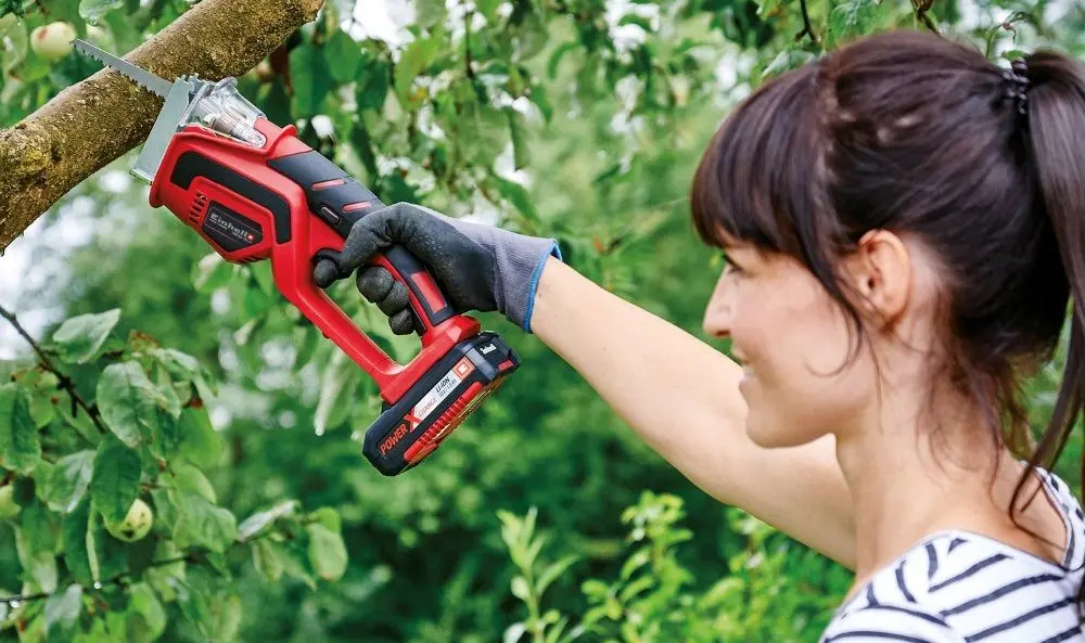 Аккумуляторная сабельная пила Einhell GE-GS 18 Li - Solo (34.082.20) - 2