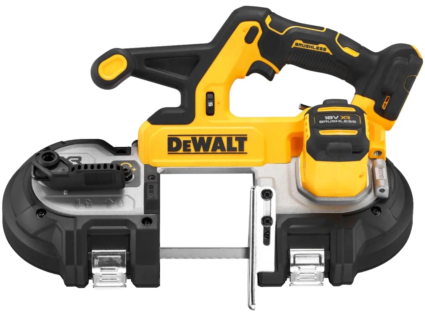 Fierastrau cu banda cu acumulator Dewalt DCS378N-XJ