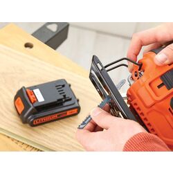 Лобзик аккумуляторный Black&Decker BDCJS18N-XJ (Black/Orange) Thumb