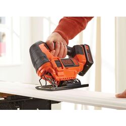 Лобзик аккумуляторный Black&Decker BDCJS18N-XJ (Black/Orange) Thumb