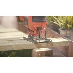 Лобзик аккумуляторный Black&Decker BDCJS18N-XJ (Black/Orange) Thumb