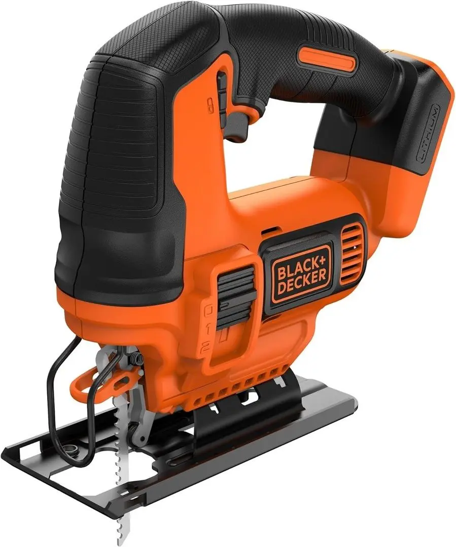 Лобзик аккумуляторный Black&Decker BDCJS18N-XJ (Black/Orange)