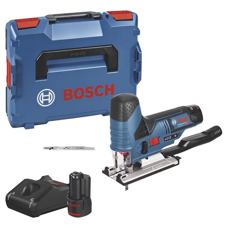 Аккумуляторный лобзик Bosch Professional GST 12V-70 + GBA 12V 2x3.0 Ah ...