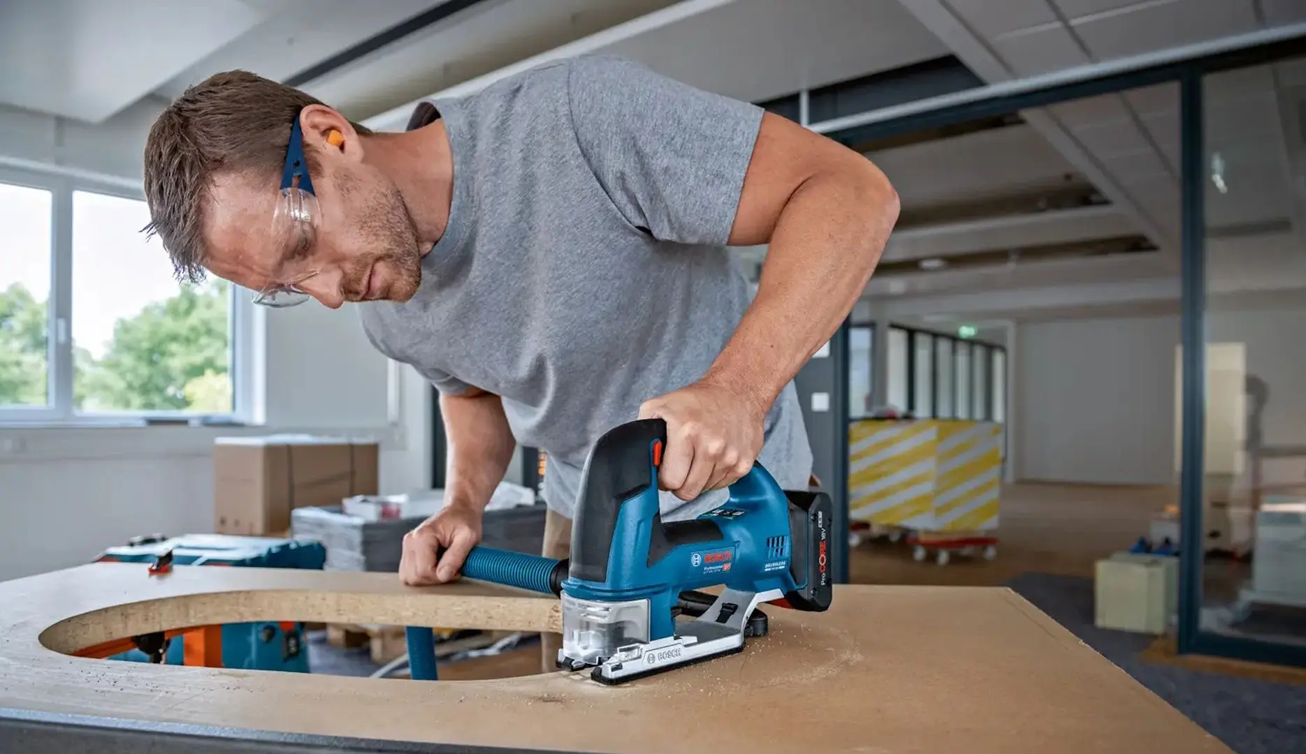 Fierastrau vertical Bosch GST 18V-155 BC 06015B1001