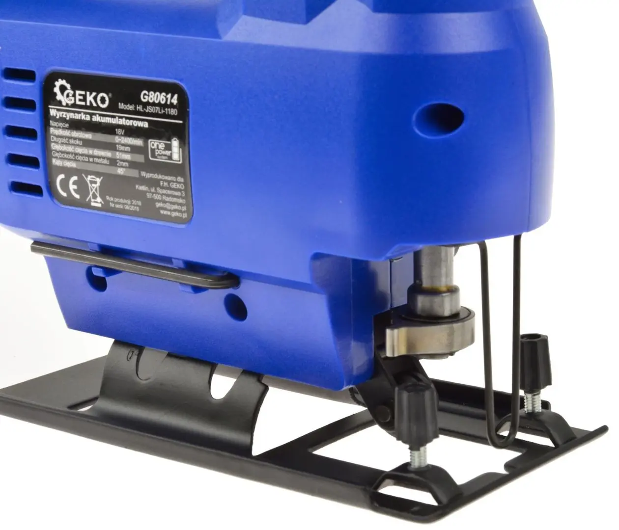 Fierastrau vertical cu acumulator Geko G80614