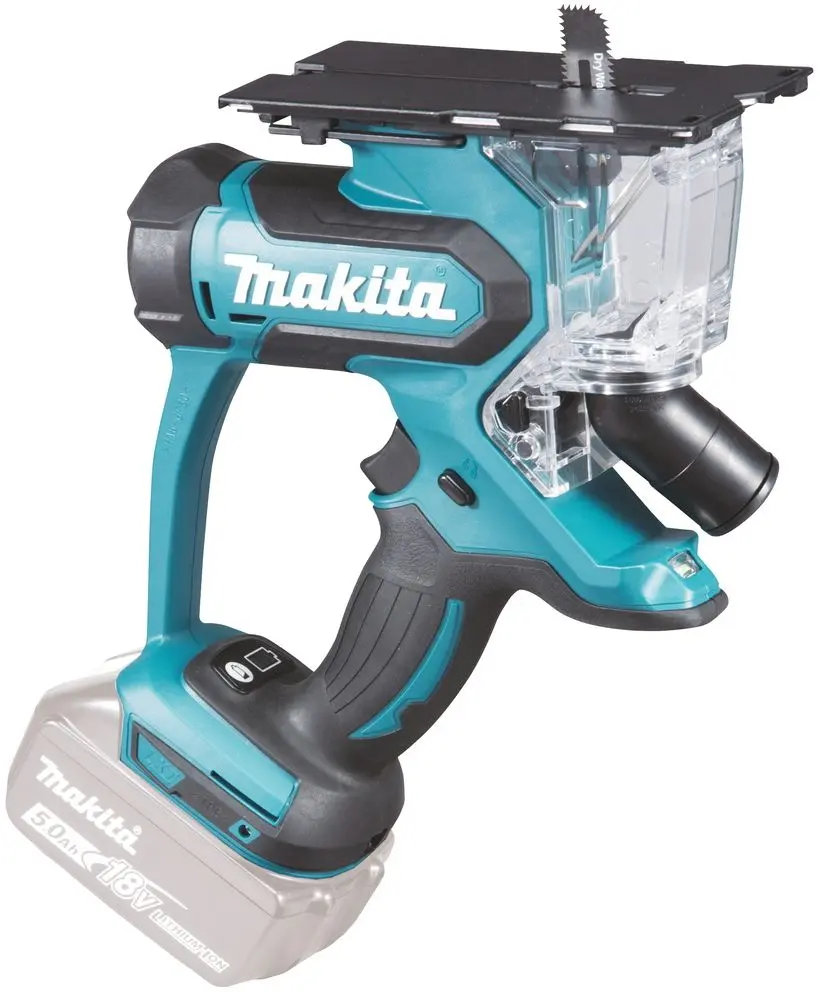 Аккумуляторный лобзик для гипсокартона Makita DSD180Z Solo