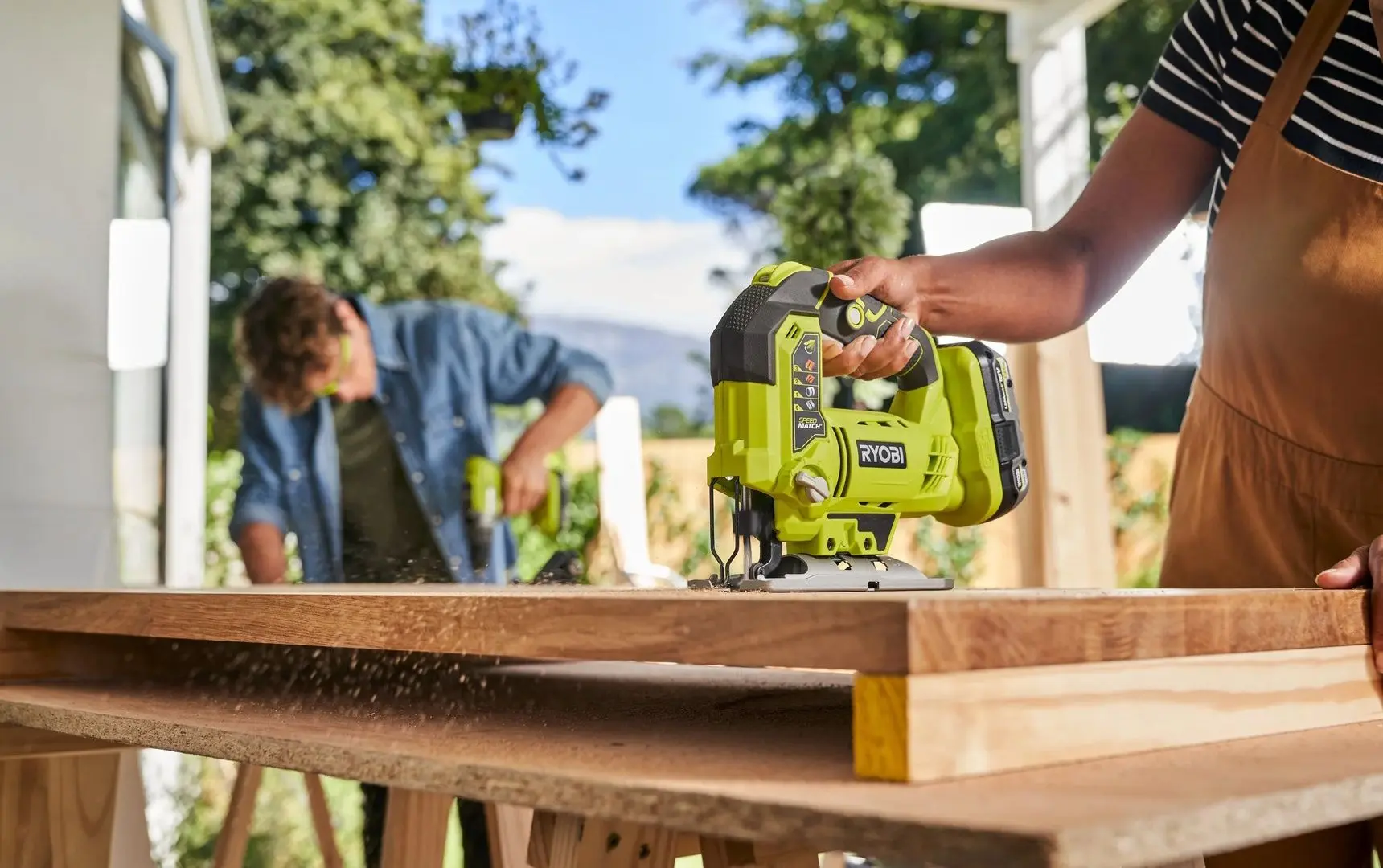 Fierastrau cu acumulator Ryobi One+ R18JS-0 - 7