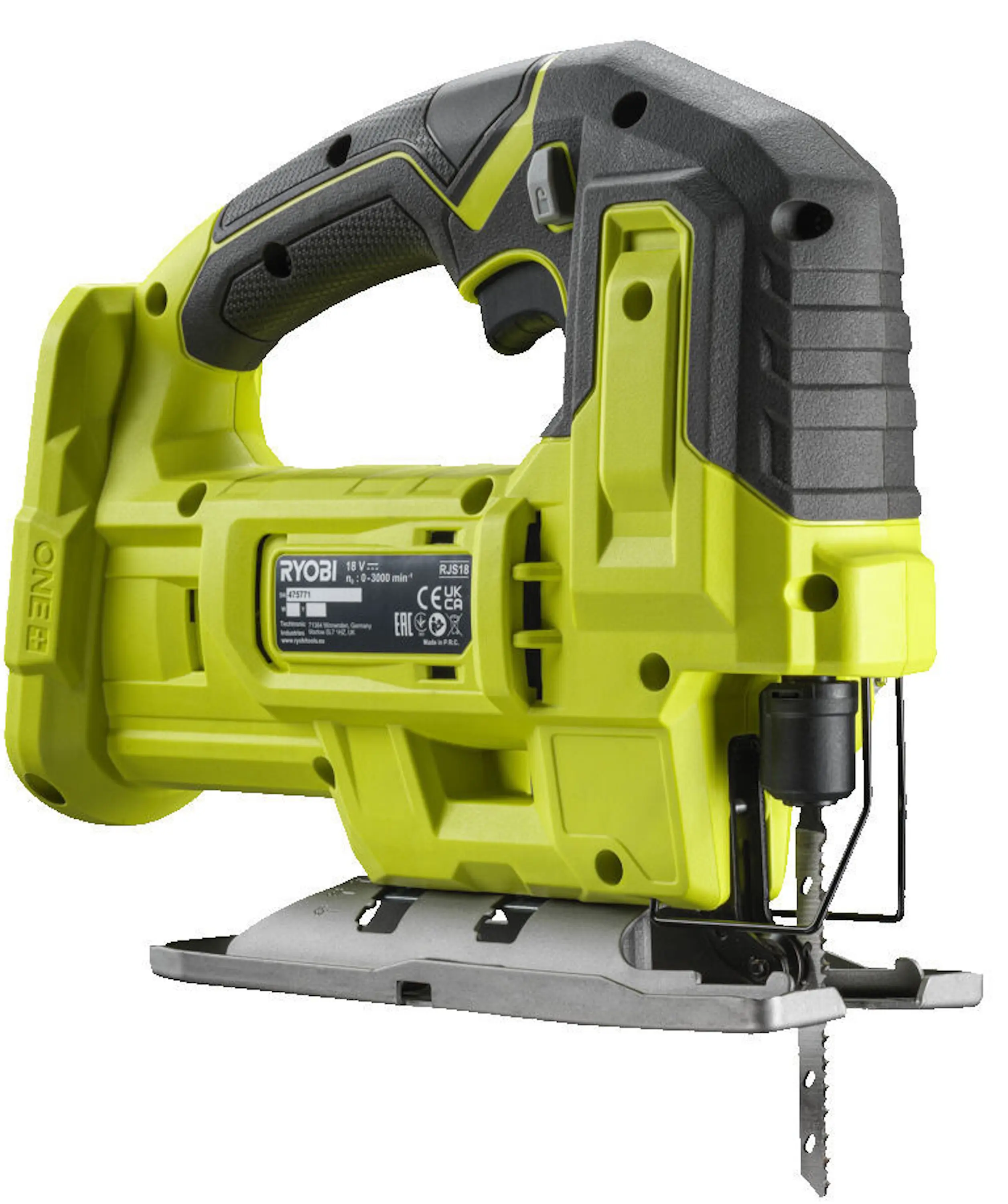 Лобзик аккумуляторный Ryobi RJS18-0 (5133005395) - 3
