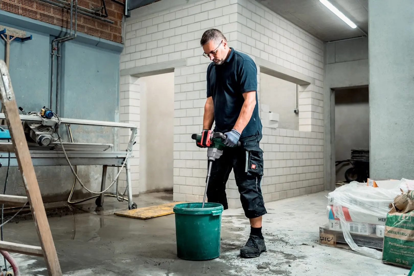 Mixer de beton cu acumulator Metabo RW 18 LTX BL 120