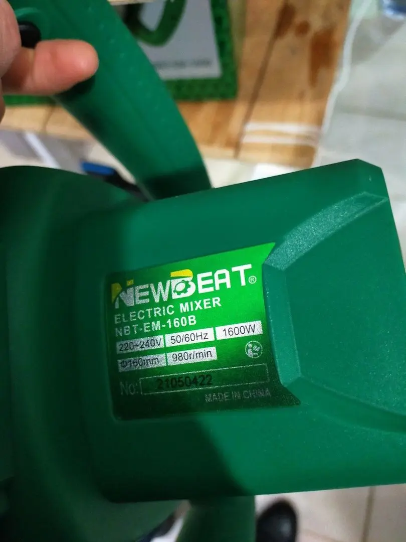 Mixer de constructii NewBeat NBT-EM-160B (Green)