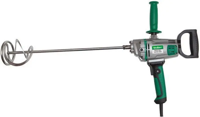 Строительный миксер Newbeat NBT-EM-160C (Green/Grey) - 2