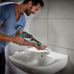 Пистолет для силикона Wolfcraft MG 400 Ergo Thumb