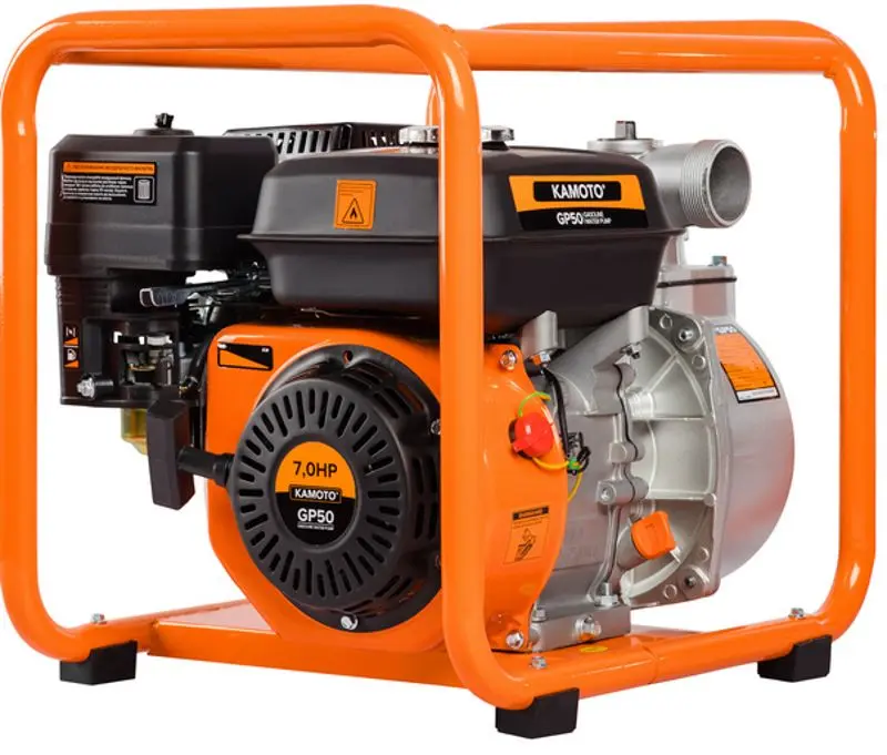 Motopompa pe benzina Kamoto GP50 (Orange/Black)