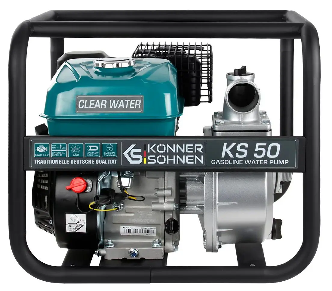 Мотопомпа Konner&Sohnen KS 50