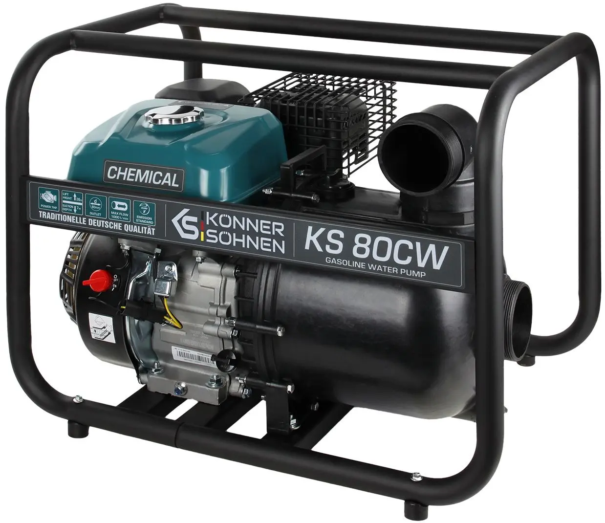 Motopompa Konner & Sohnen KS 80CW - 3