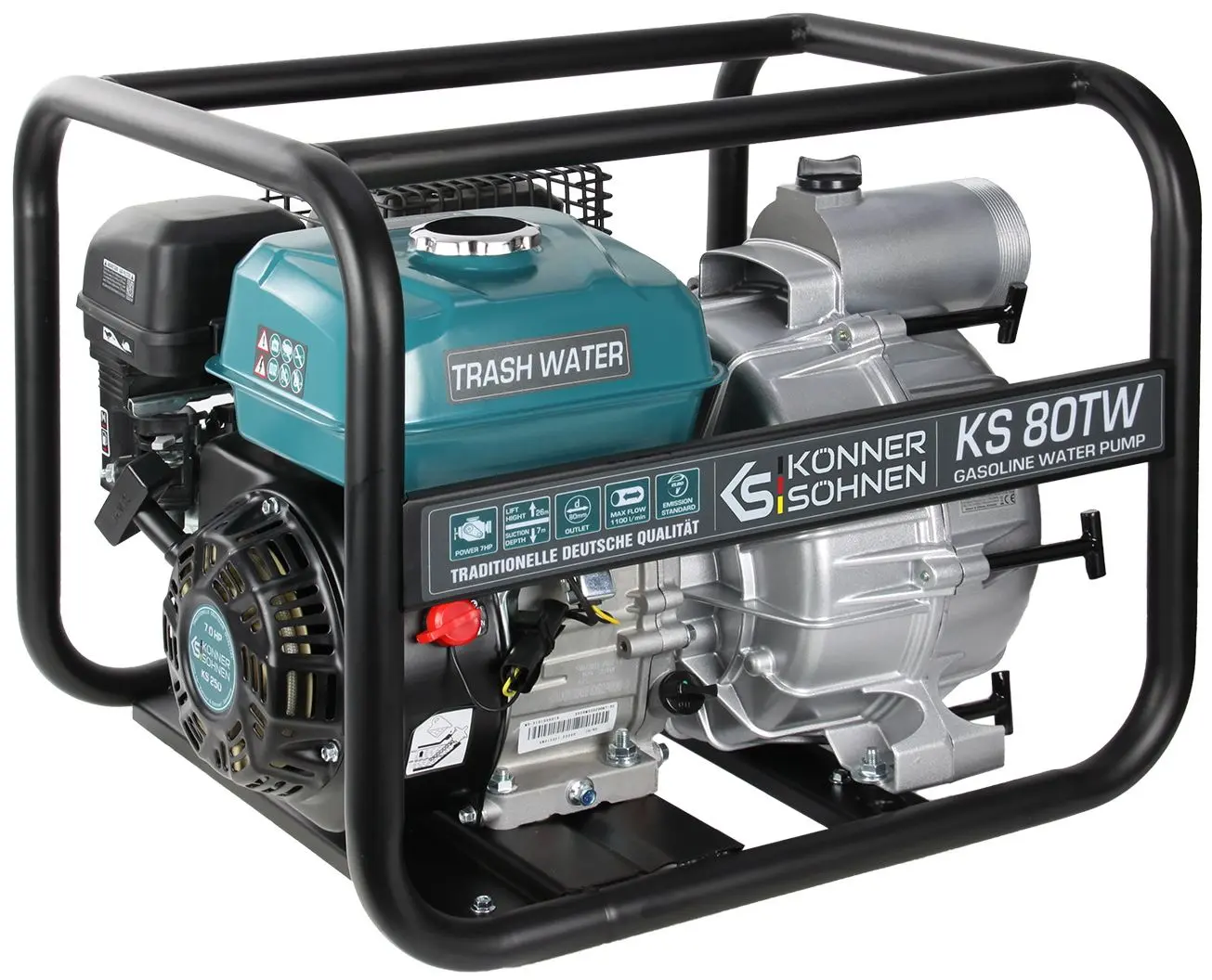 Motopompa Konner & Sohnen KS 80TW - 2