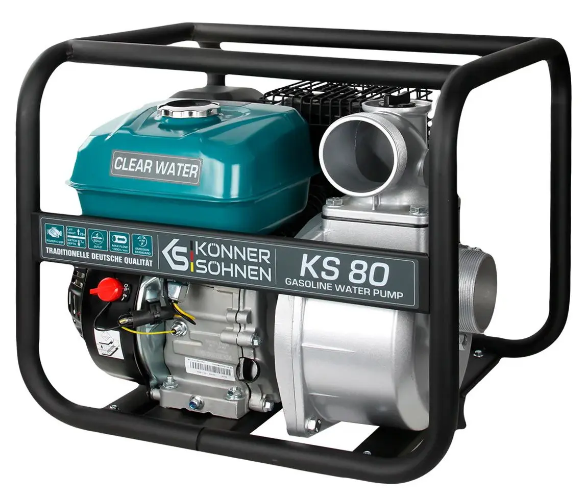 Мотопомпа Konner&Sohnen KS80