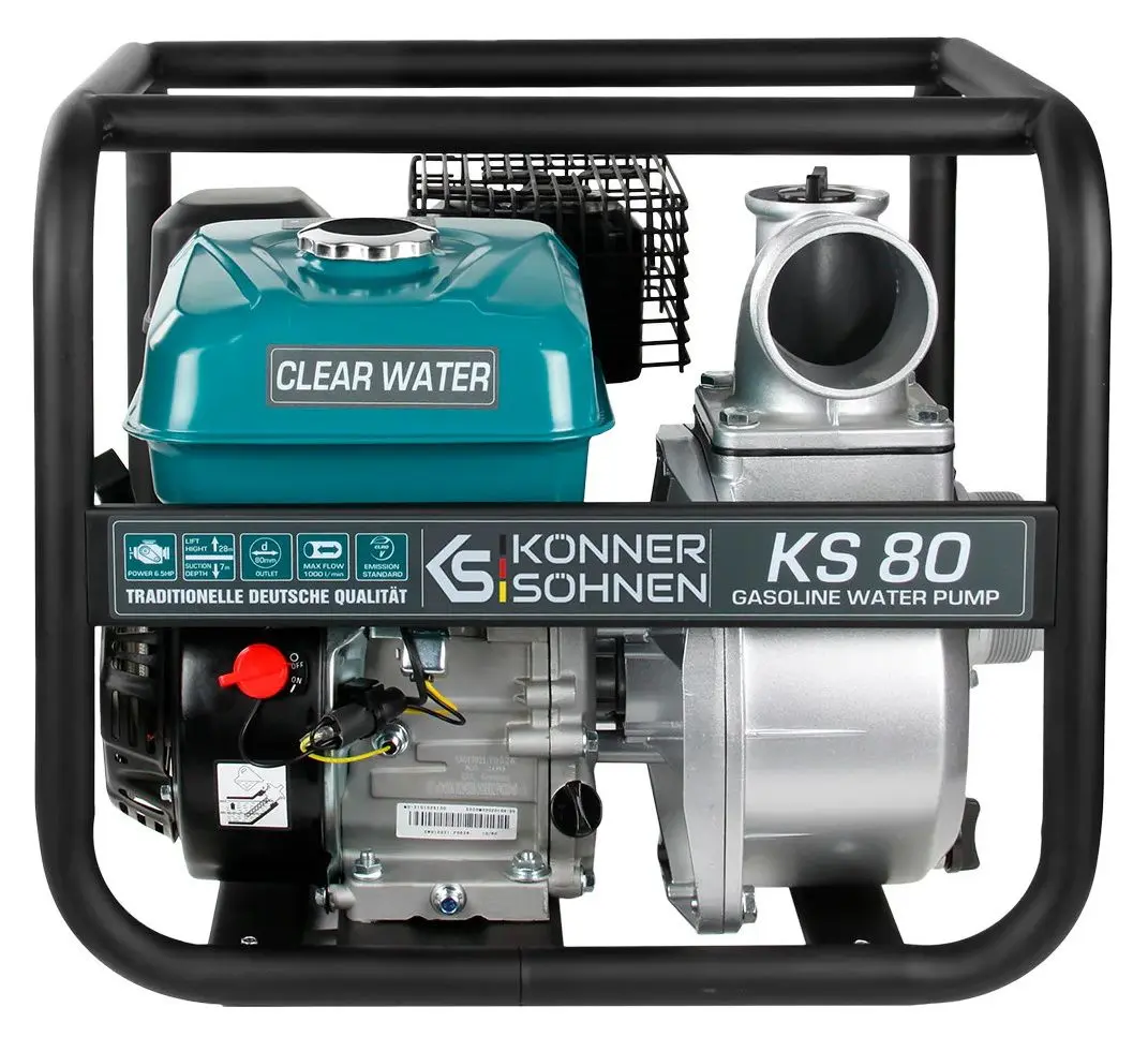 Мотопомпа Konner&Sohnen KS80