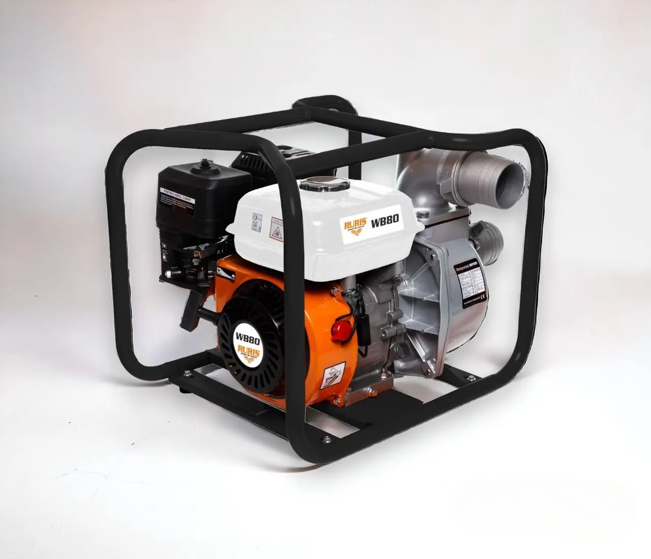 Мотопомпа Ruris WB 80