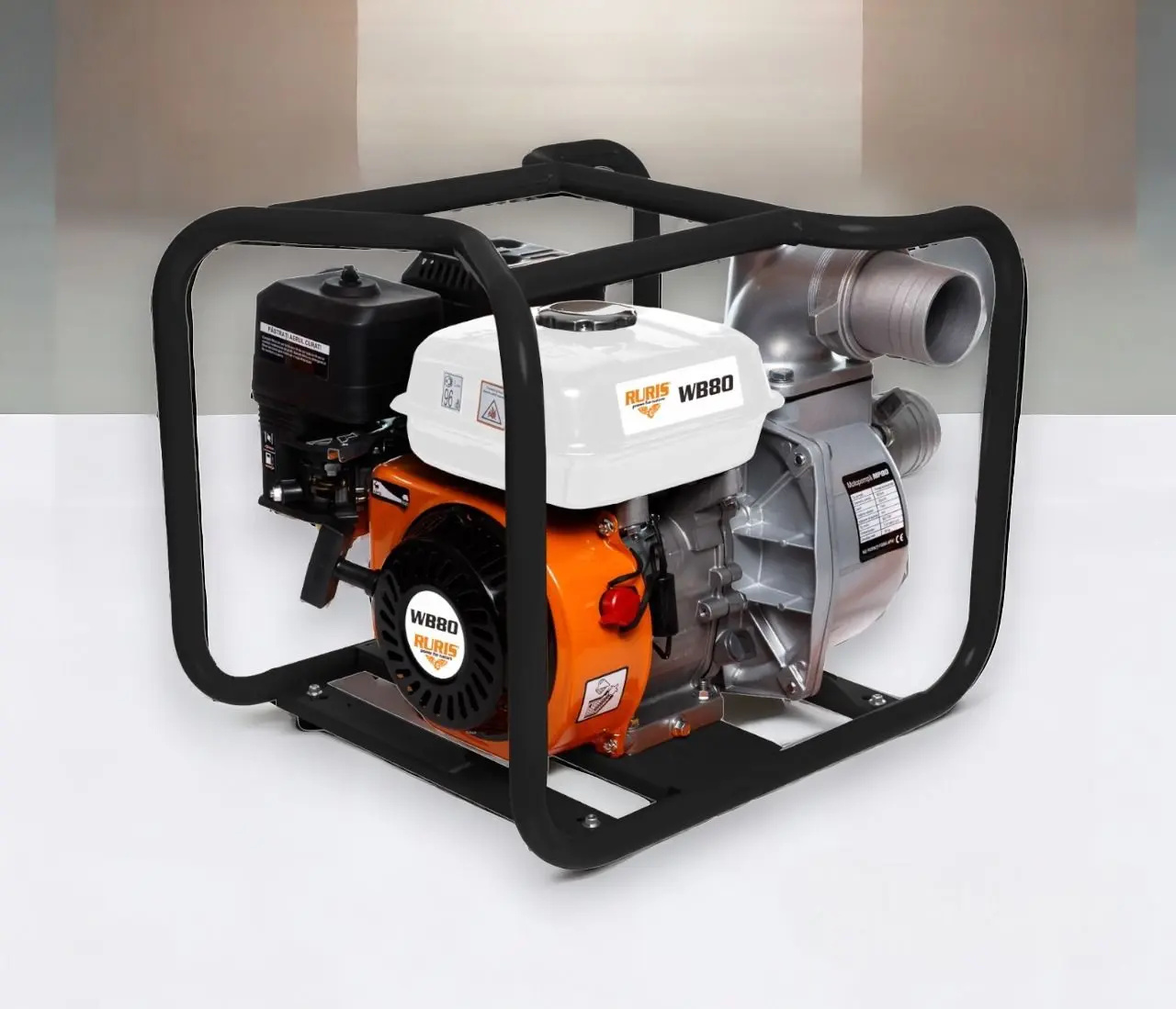 Мотопомпа Ruris WB 80