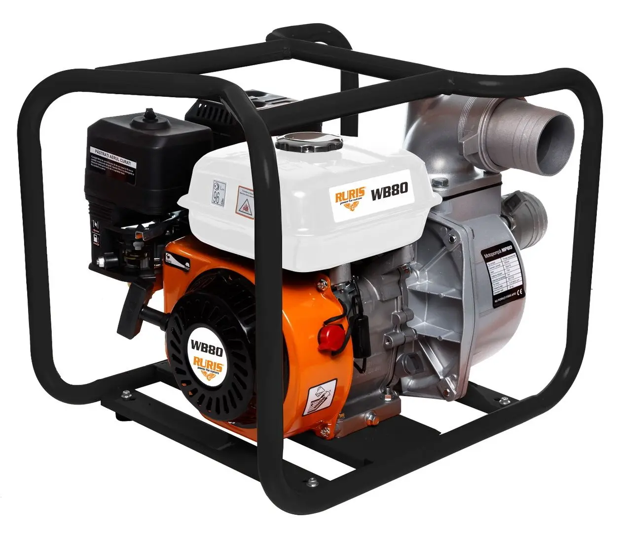 Мотопомпа Ruris WB 80