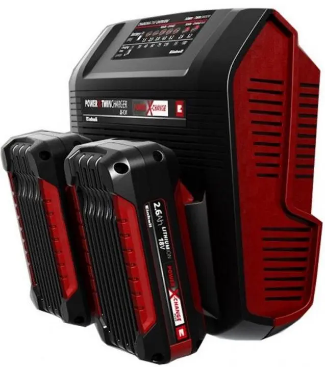 Зарядное устройство Einhell Power-X-Change Twincharger 3A (4512069)
