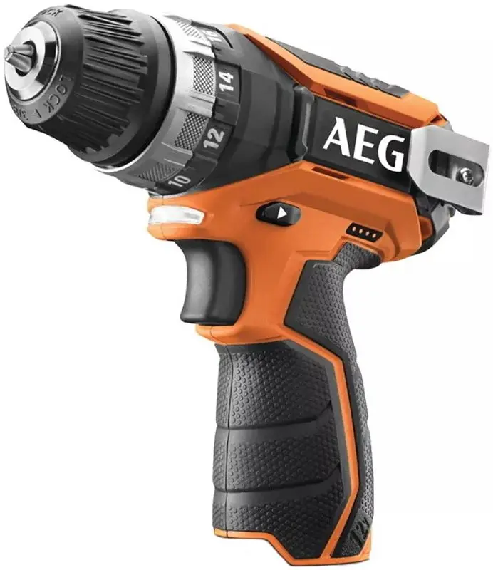 Set instrumente cu acumulator AEG P12DLI-152B (Orange/Black)